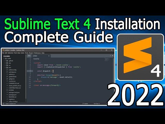 How to install Sublime Text 4 on Windows 10 [2022 Update] Complete Guide