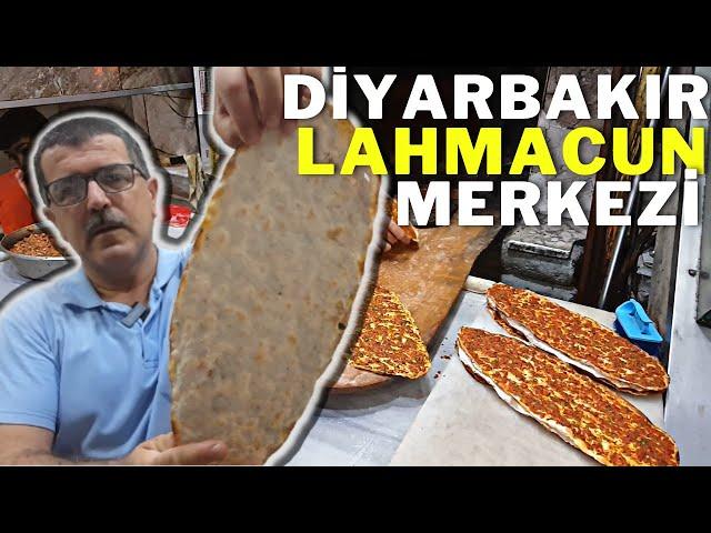 100 yıl öncenin mayasını kullanıyoruz | Yediğimiz en ince Lahmacun | Diyarbakır Sokak Lezzetleri