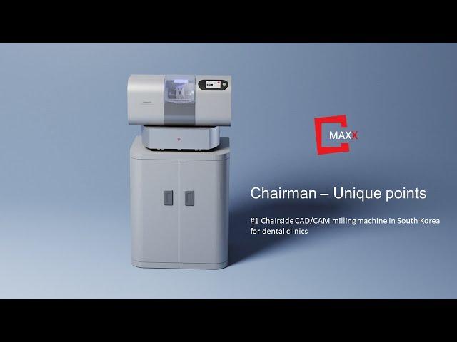 Dental Milling Machine for E.mAX: Chairman CAD/CAM | Dual spindles (DEMO)