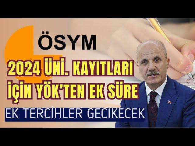 Yök'ten 2024 Üniversite Kayıtları Hakkında Açıklama! Üniversite Kayıt Tarihleri Uzatıldı!