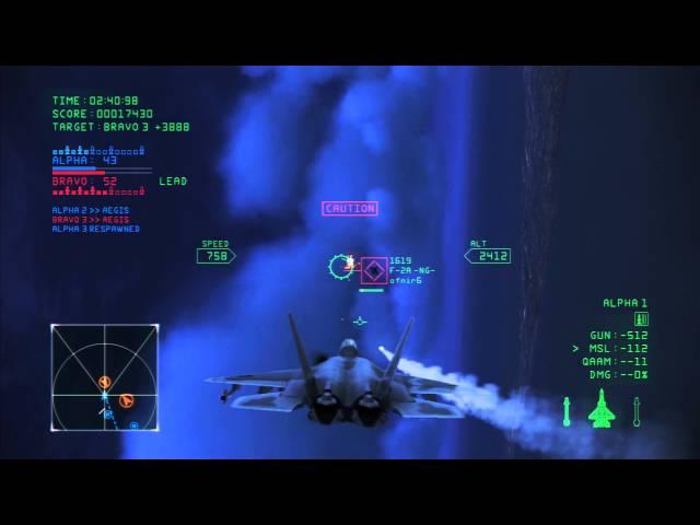 Ace Combat Infinity - The Russian Shark Naval TDM - Match 1