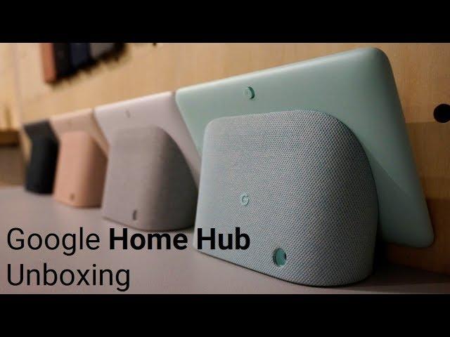 Google Home Hub unboxing & set-up