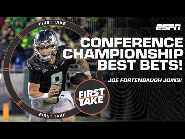 Conference Championship BEST BETS  Could SMU (-2) UPSET Clemson?!  | First Take