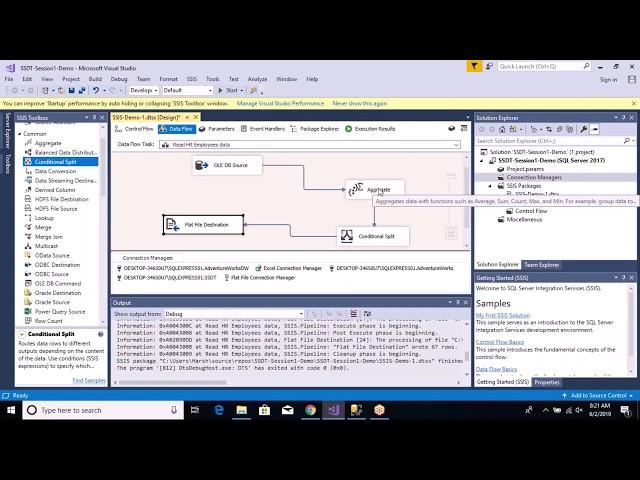 SSIS - Data Transformation - Conditional Split