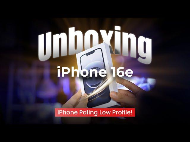 MURAH TAPI POWERFUL!!  iPhone 16e Unboxing Indonesia (2025)