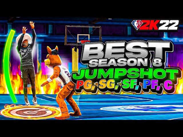 SEASON 8 BEST JUMPSHOT for EVERY BUILD on NBA 2K22! BEST JUMPSHOTS in NBA2K22