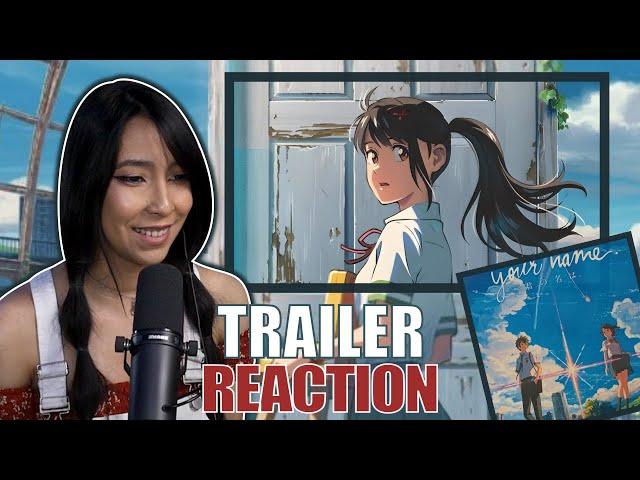 NEW MOVIE FROM YOUR NAME DIRECTOR | Suzume no Tojimari Trailer Reaction and Thoughts