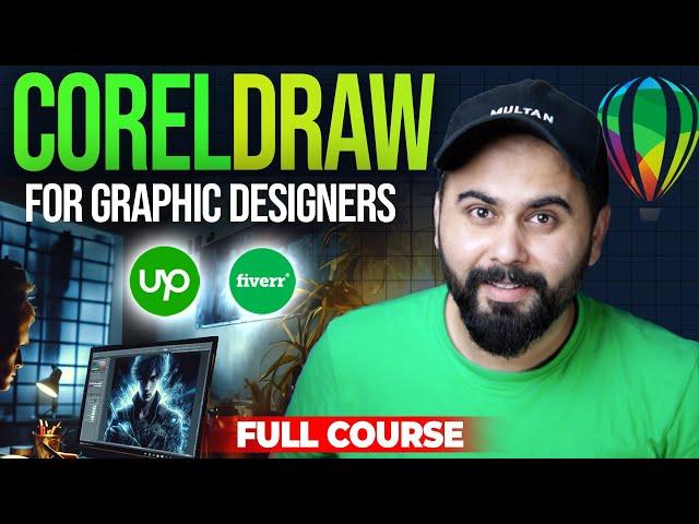 CorelDRAW Full Course for Graphic Designers | Learn Graphic Designing in CorelDRAW