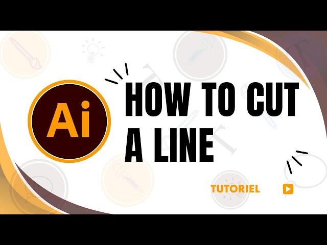 How to cut a line in Illustrator