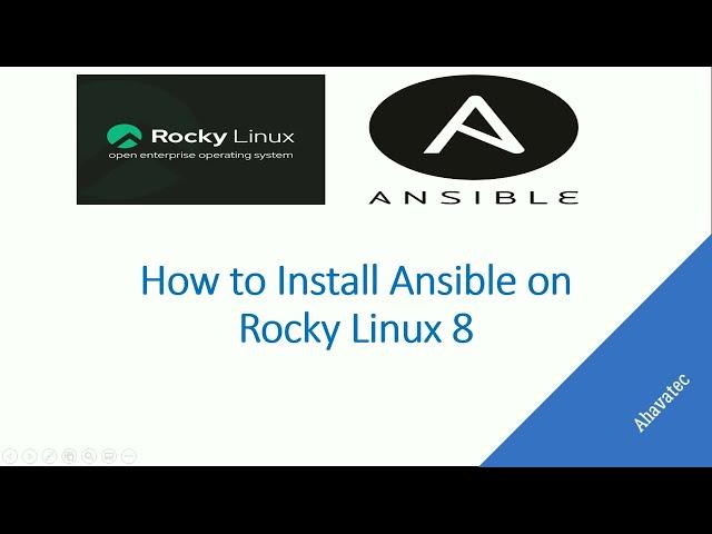 Rocky Linux - How to install Ansible in Rocky Linux 8