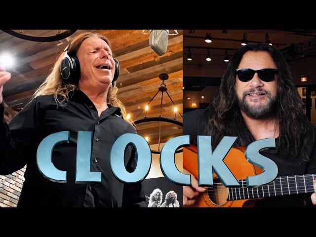 Coldplay - Clocks - Acoustic Cover - Ken Tamplin and Luis Villegas