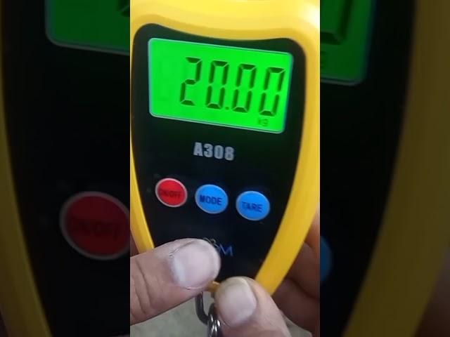 200KG DIGITAL HANGING SCALE KI CALIBRATION KAISE KREIN. SAHI WEIGHT SETTING KAISE KREIN