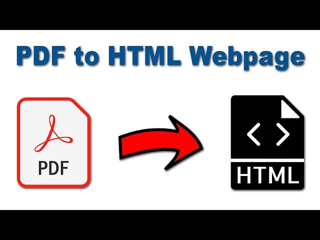 How to Convert PDF to HTML Webpage Using Adobe Acrobat Pro 2017