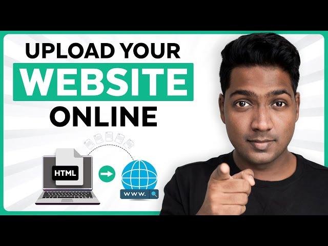 How to Upload Your Website To The Internet  | 2025