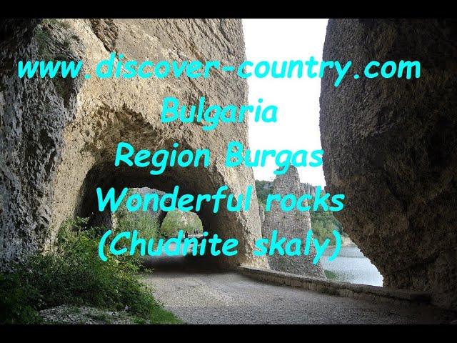 Bulgaria; Burgas region; Wonderful rocks; The rest of old road to Bourgas  passes through tunnels