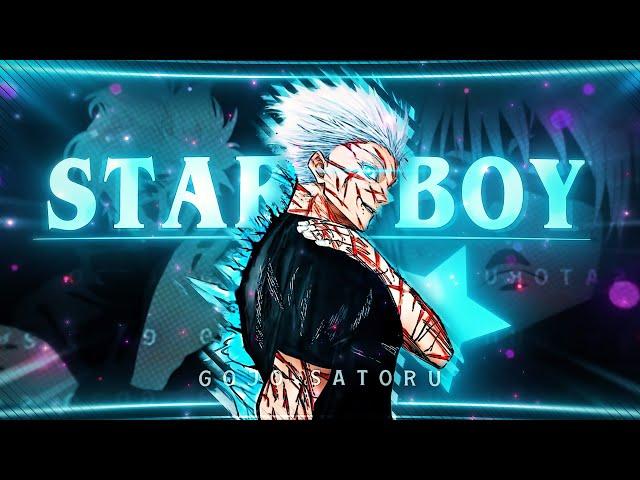 Starboy - Gojo Satoru | Stranger Things Remix [Edit/AMV]!