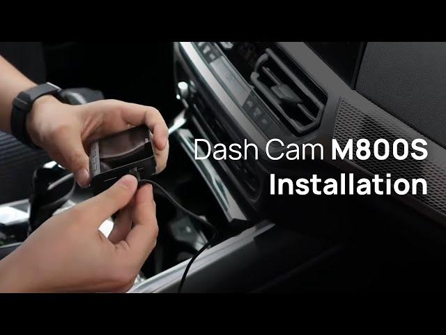 70mai Dash Cam A800S Installation