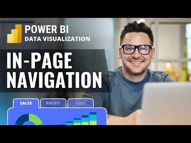 How to create Power BI In-Page Navigation with Bookmarks and Buttons