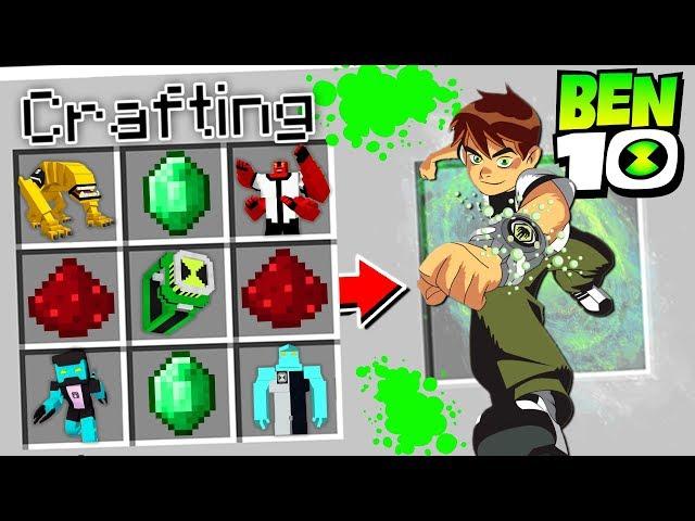 CRAFTING BEN 10 IN MINECRAFT!