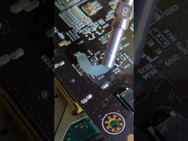 How to Repair a Laptop Motherboard (Tips & Tricks) #shorts #repair #motherbord