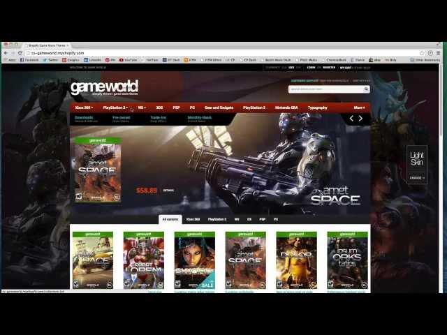 Gameworld - A Shopify Theme by EM Themes