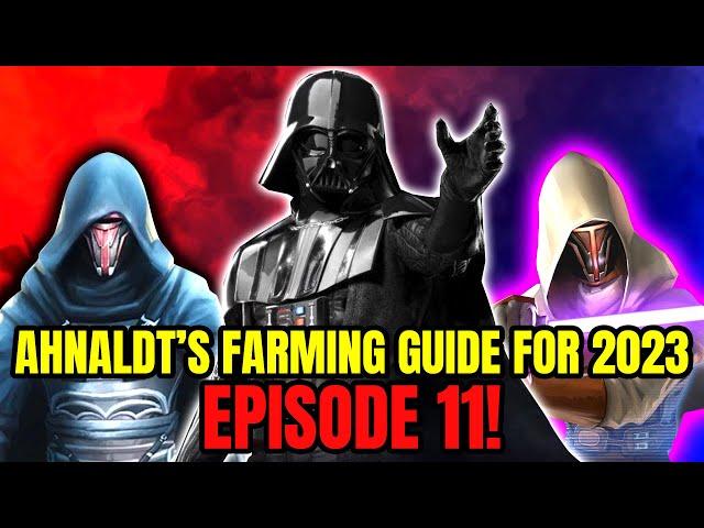 A New Beginning! Starting The Farm For The Revans + Account Update on The BEST F2P Account! SWGoH