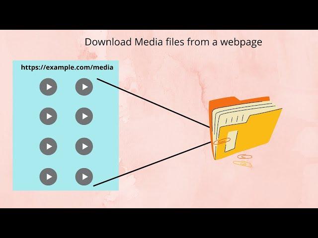 Download audio files from a webpage