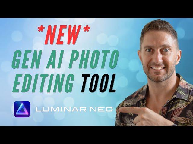 NEW Luminar Neo Generative AI Photo Editing Tools Tutorial | Gen Swap, Erase & Expand