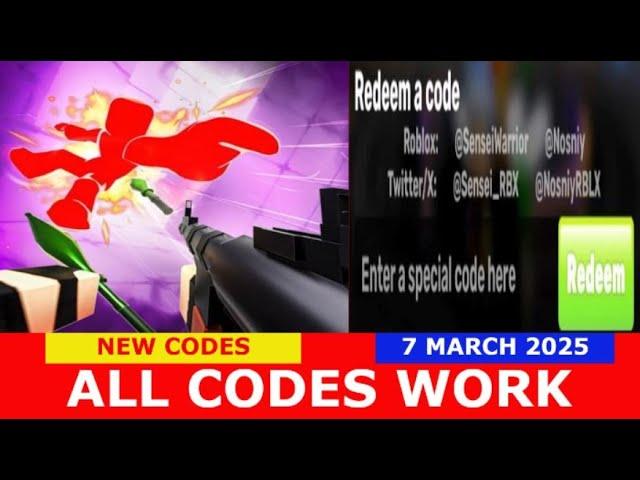 *NEW CODES* RIVALS ROBLOX | ALL CODES | MARCH 7, 2025