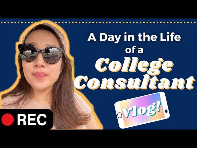 A week in the life of a college consultant + free event! // Julie Kim Consulting