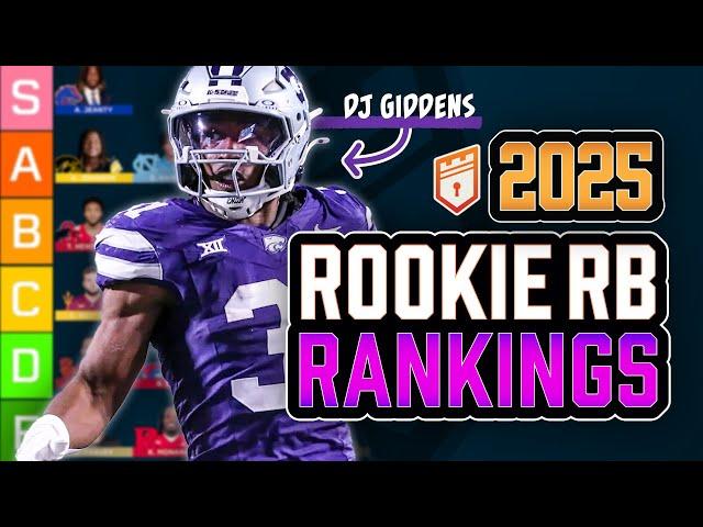 2025 Dynasty Rookie Running Back Rankings & Tiers (Best RB Class Ever?)