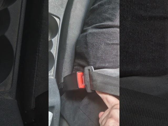 VW Golf seatbelt alarm.