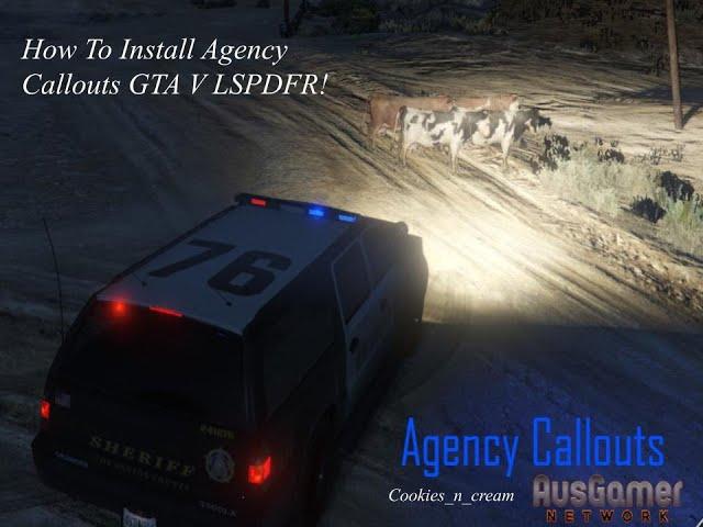 How To Install Agency Callouts GTA V LSPDFR!