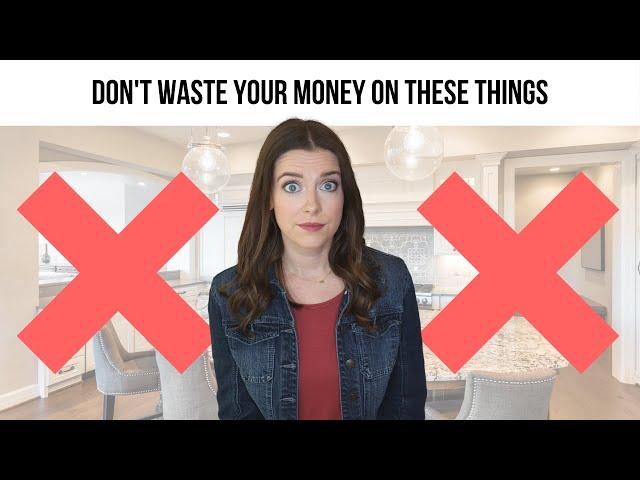 New Construction Design Center Tips: Don’t Waste Your Money on These