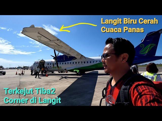 Mesmerizing Morning Flight: Stunning Views from Mukah to Kuching in MASwings ATR 72-600!