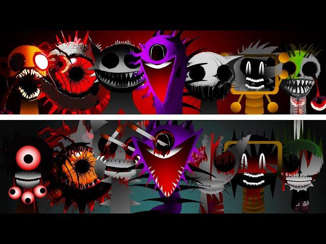 Phase 6 VS Phase 7 in Incredibox Sprunki Mix!