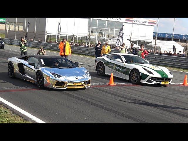 Lamborghini Aventador LP700 vs Ferrari F12 berlinetta