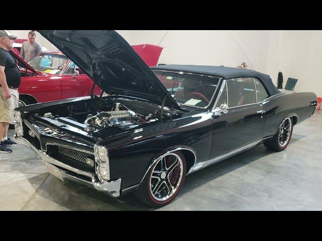 1967 Pontiac GTO custom convertible at the 2021 POCI convention.