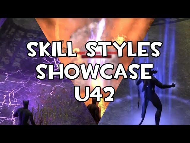 ALL NEW Skill Styles Showcase | ESO Update 42 Gold Road