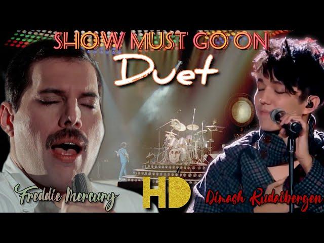 Show Must Go On - Freddie Mercury - Dimash Kudaibergen. Duet edition. HD Audio.