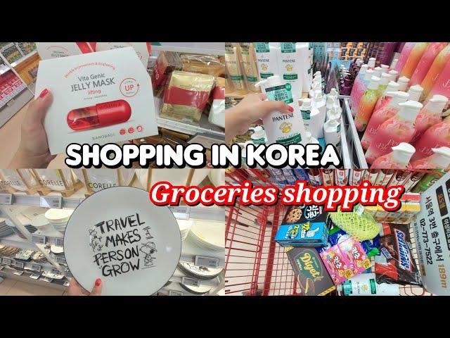 Shopping in korea vlog, Grocery shopping in korea with pricesSnacks shopping |Korean supermarket