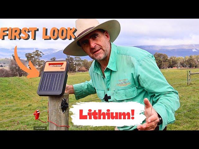 First Look! Unveiling Gallagher's Lithium Solar Fence Power