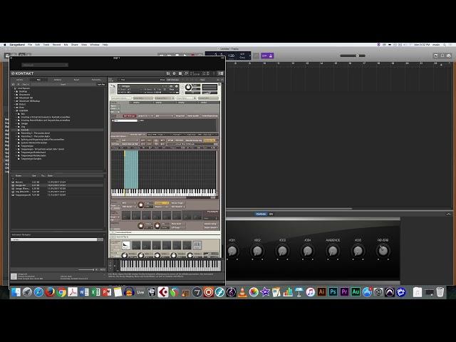 Using Kontakt in Garageband and Logic Pro X