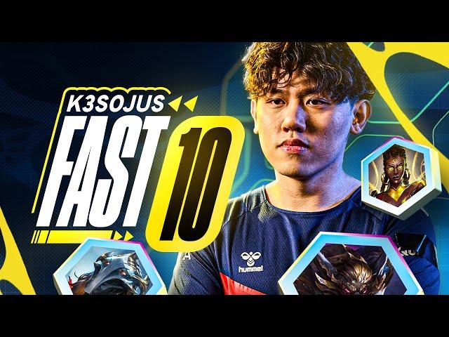 How k3soju Hits 2-Star 6 Costs with Fast 10 Tech - In Too Deep with Frodan