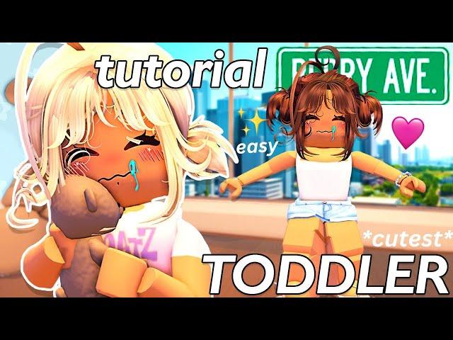 Realistic CUTEST TODDLER Tutorial & Outfit Codes For Berry Avenue!