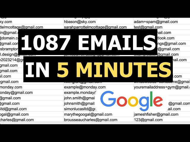 Bulk Email Scraping from Google | DON'T MISS IT