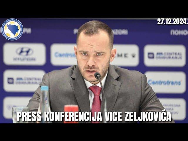 PRESS KONFERENCIJA VICE ZELJKOVIĆA