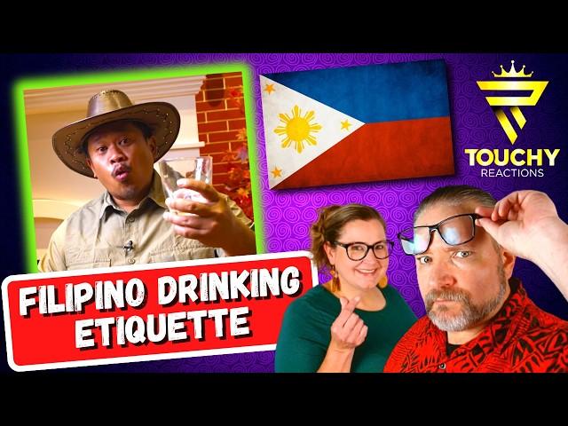 First Time Reaction to Philippines 101: Filipino Drinking Etiquette