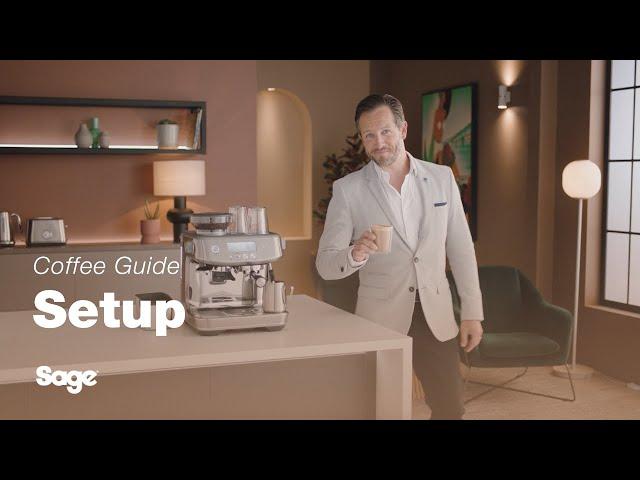 The Barista Pro™ | A walkthrough of your machine: Everything you need to know | Sage Appliances UK