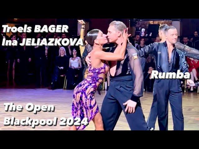 Troels Bager - Ina Jeliazkova | The Open Blackpool 2024 | Rumba